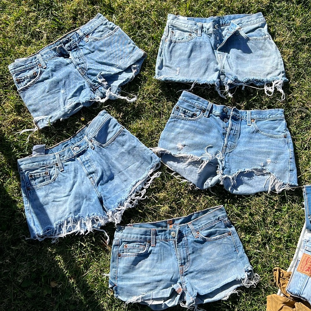 Levi’s shorts size 26, and 27